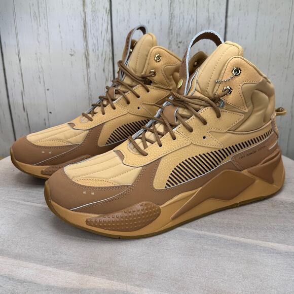 PUMA RS-X Mid And Chill 385528-01 Mens Sneaker Boots Wheat Brown Size 11 New - Picture 13 of 13